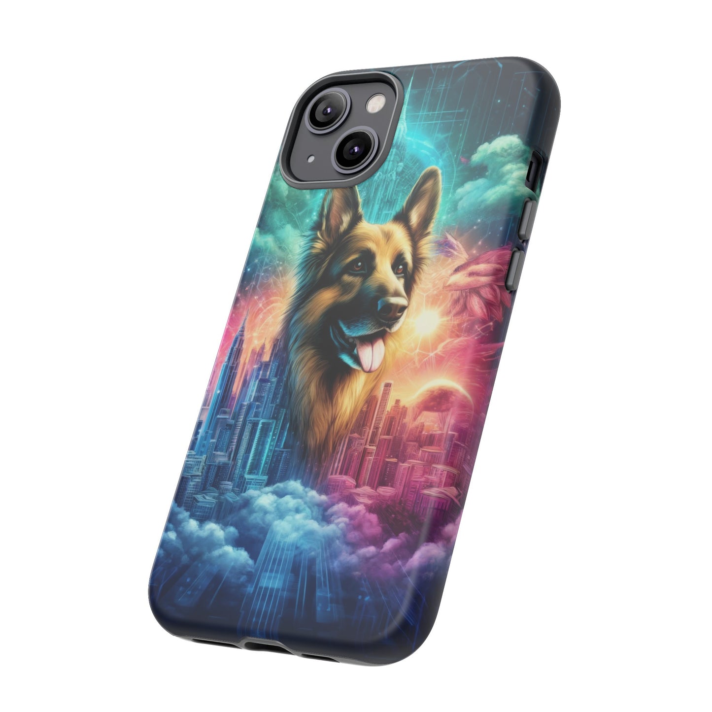 Dreamy fantasy German Shepherd Phone Case