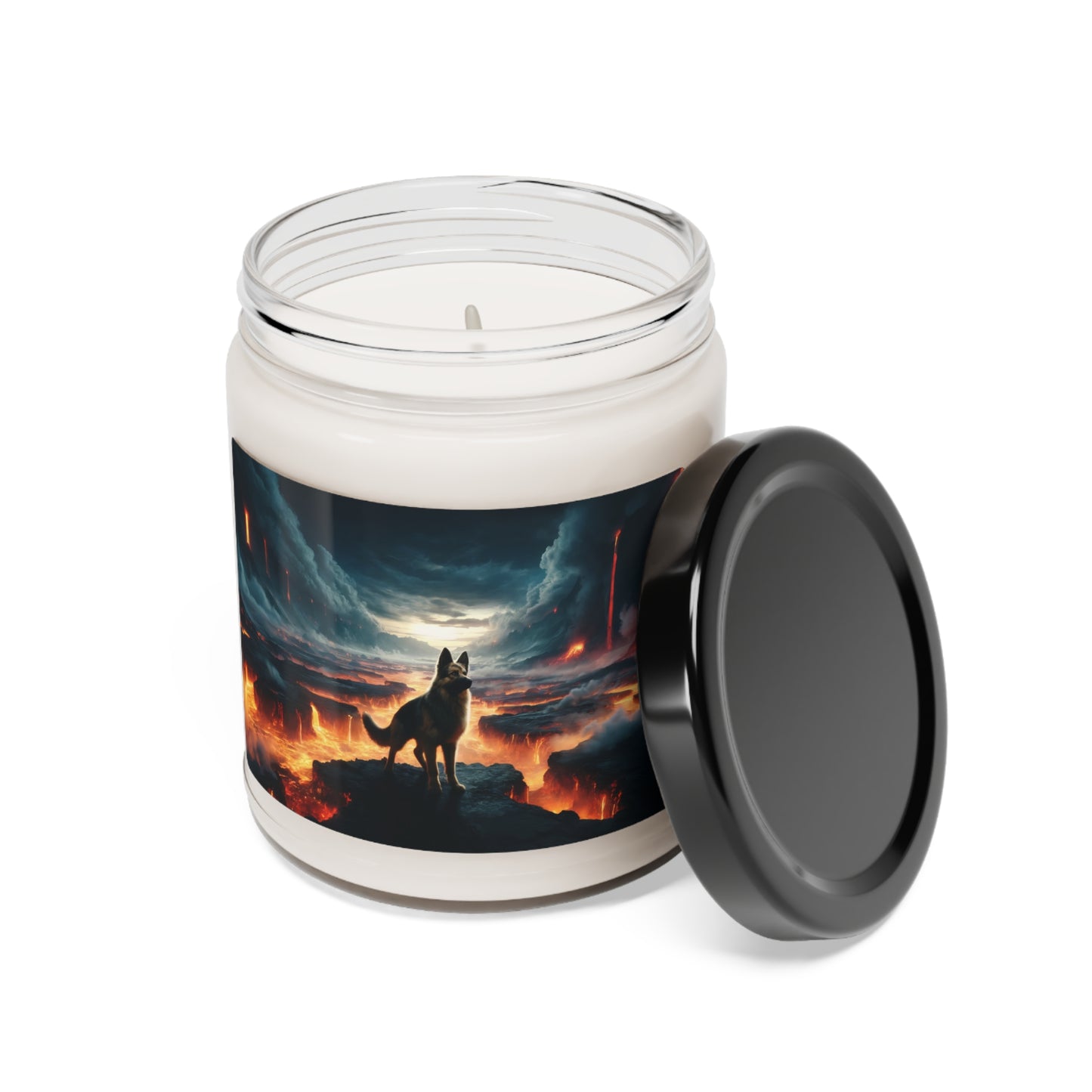 Concept art German Shepherd Scented Soy Candle, 9oz