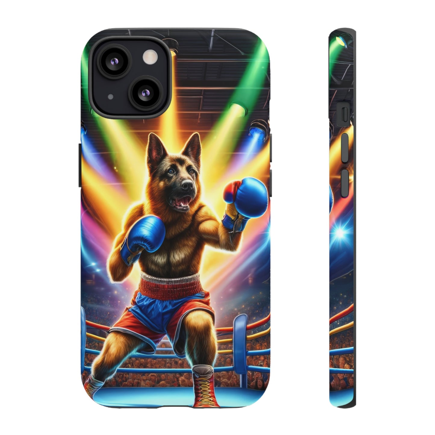 German Shepherd Boxing Phone Case