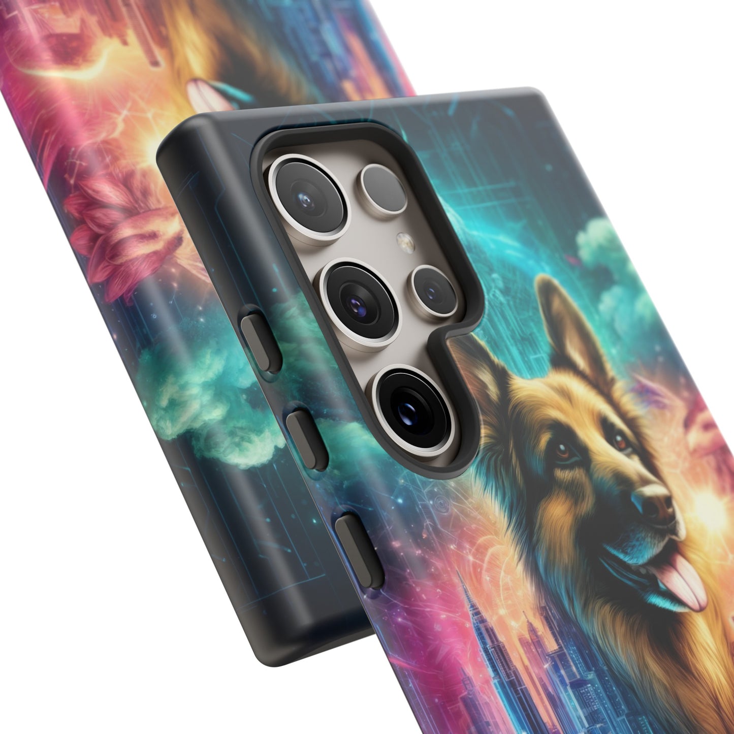 Dreamy fantasy German Shepherd Phone Case