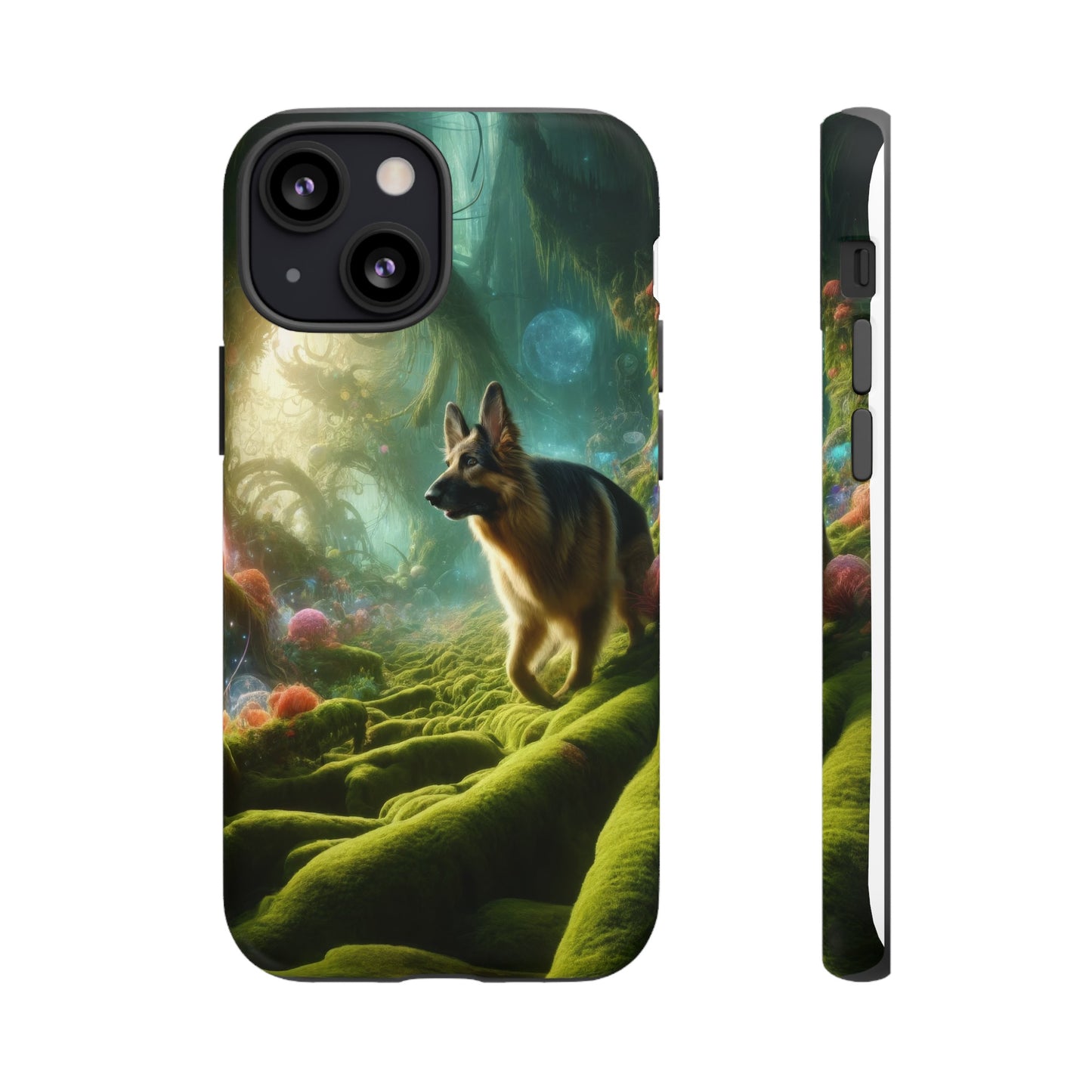 Sci-fi fantasy German Shepherd Phone Case