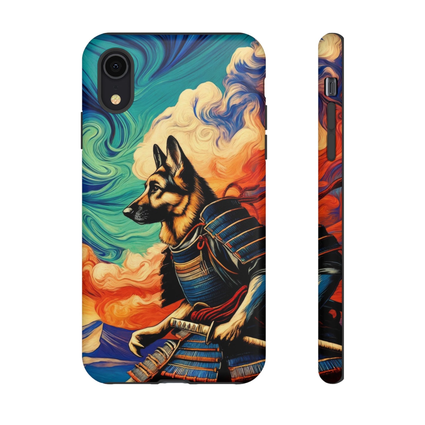 Samurai German Shepherd Phone Case