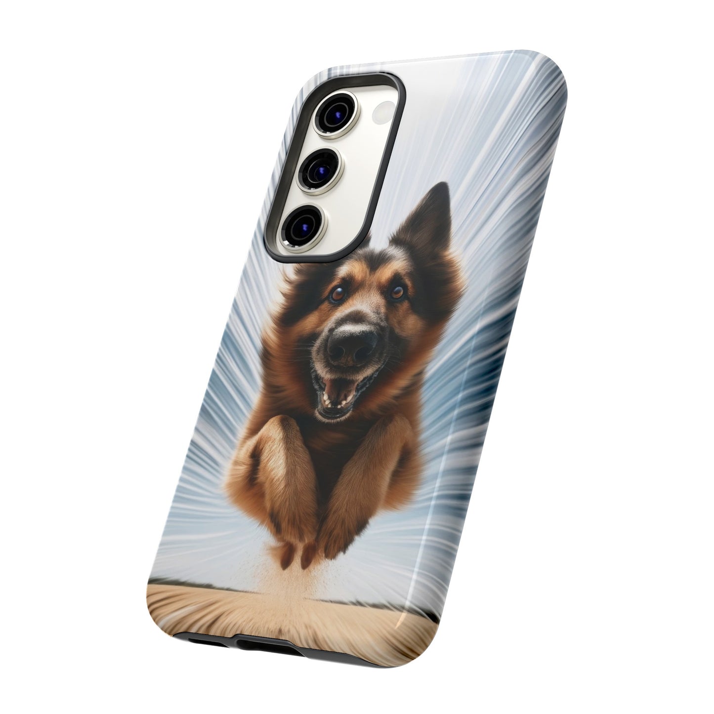 Motion blur German Shepherd Phone Case