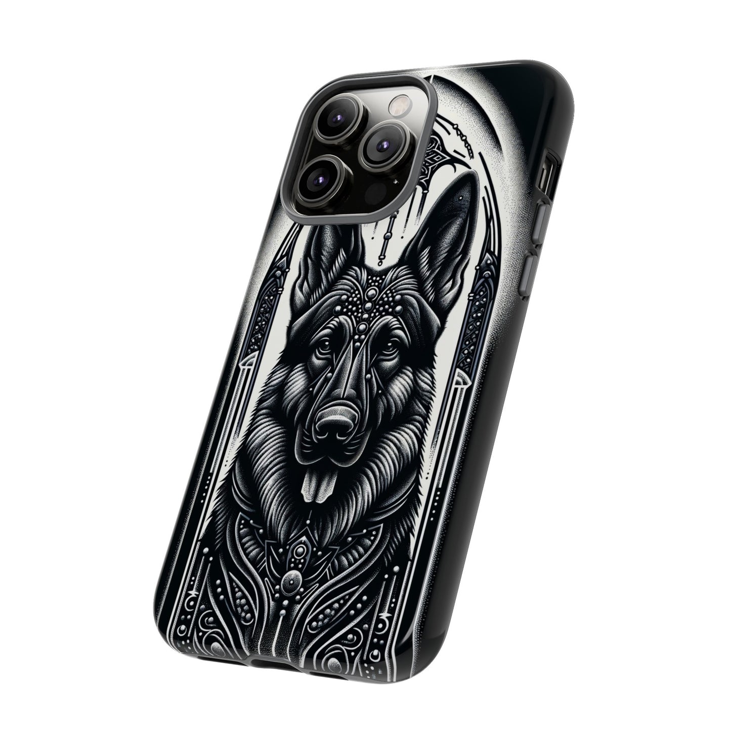 Futuristic German Shepherd Phone Case