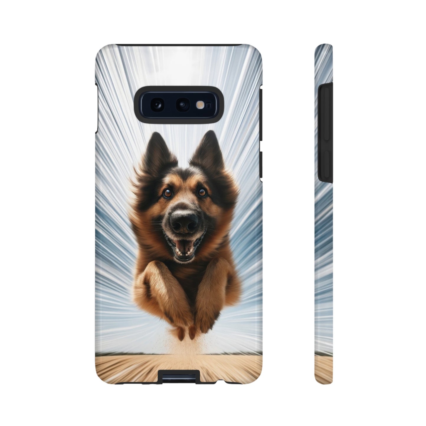 Motion blur German Shepherd Phone Case