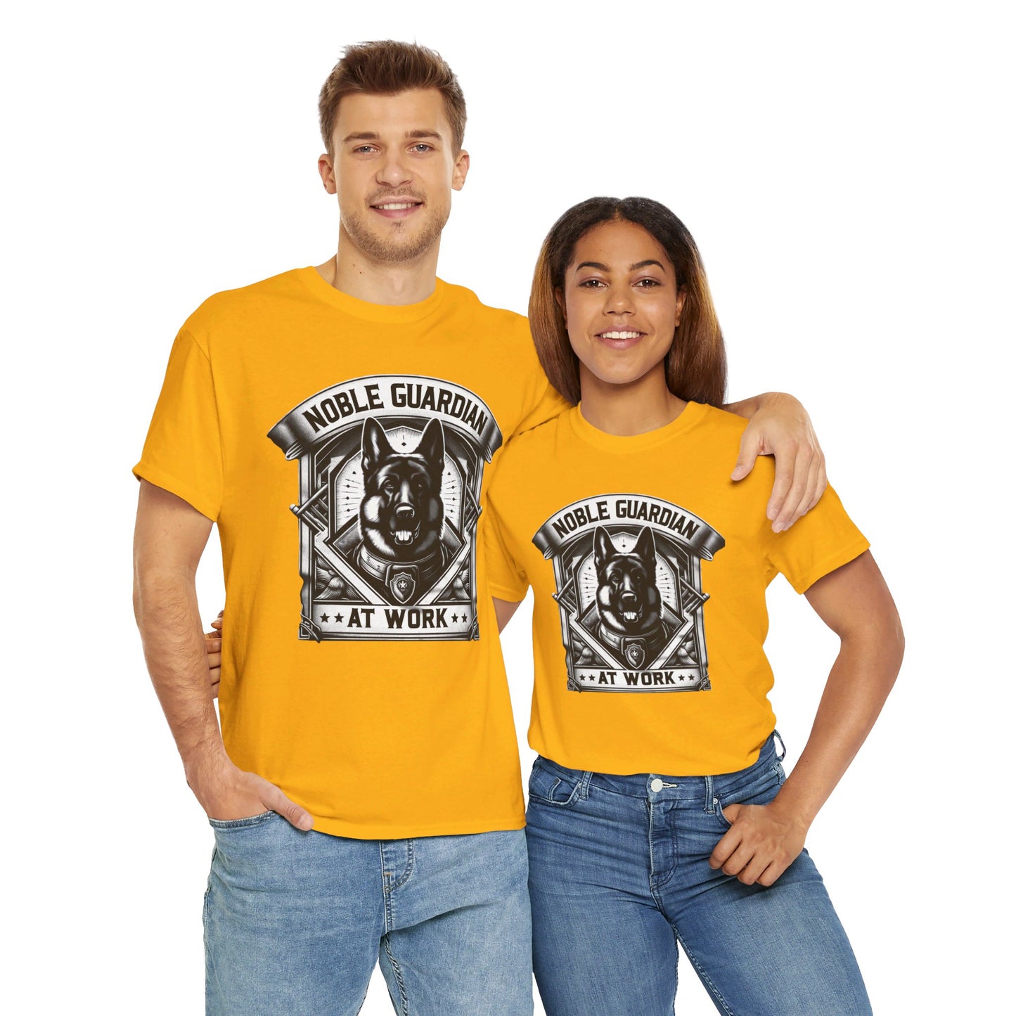 Noble Guardian At Work T-Shirt (13 colors) (German Shepherd)