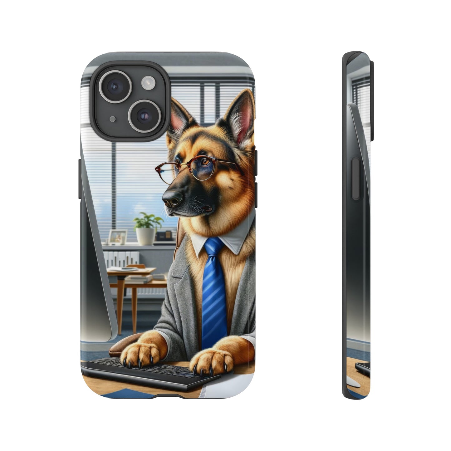 German Shepherd Working Tough Phone Case