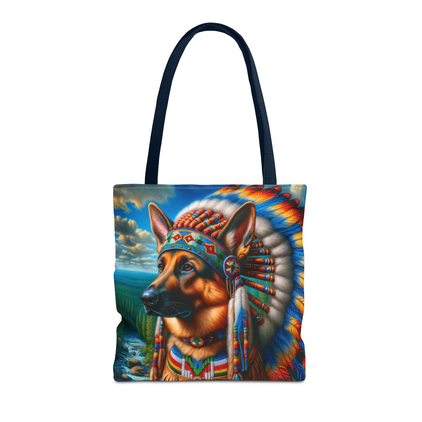 German Shepherd Indian Scented Tote Bag