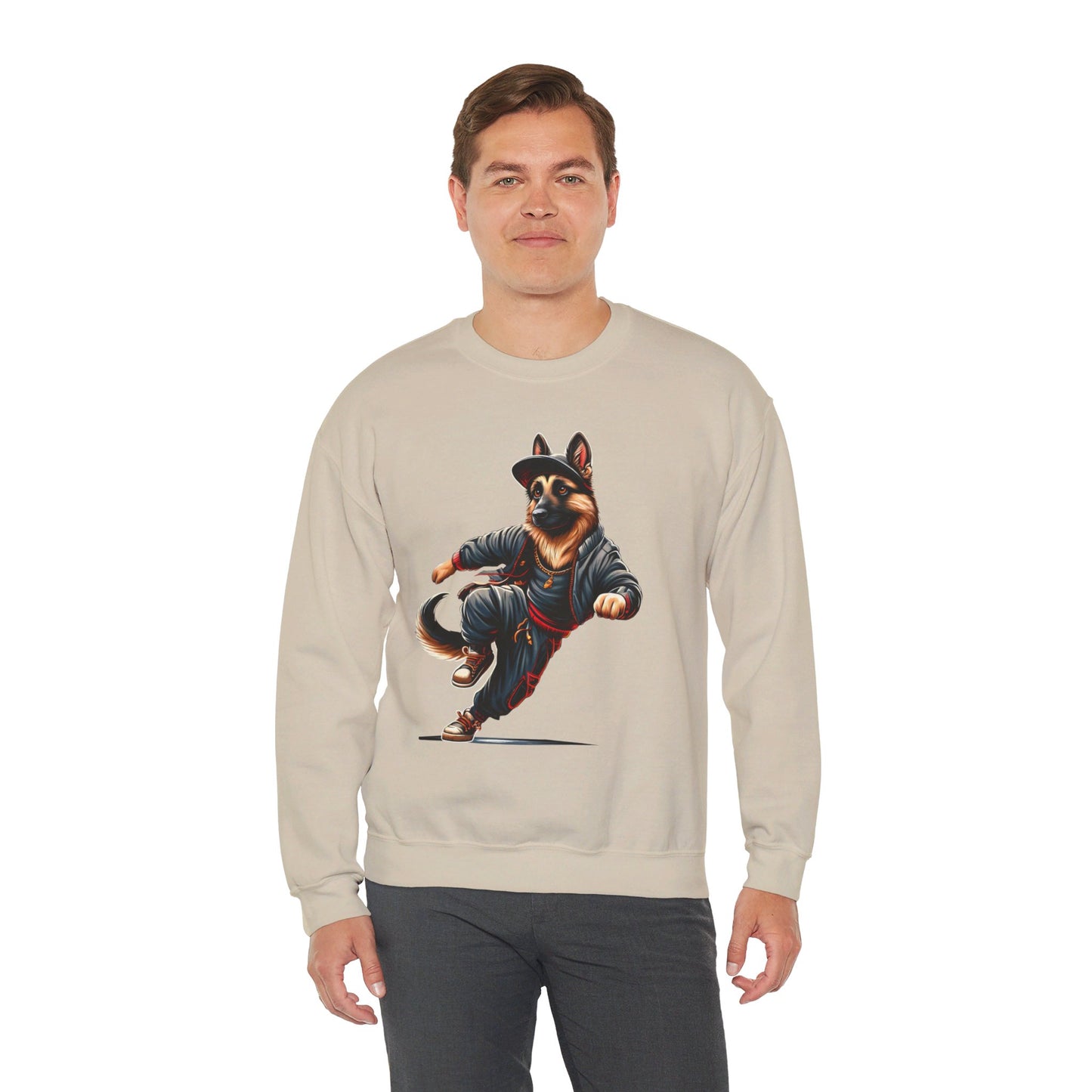 Bust A Move Sweatshirt (10 colors) (German Shepherd)