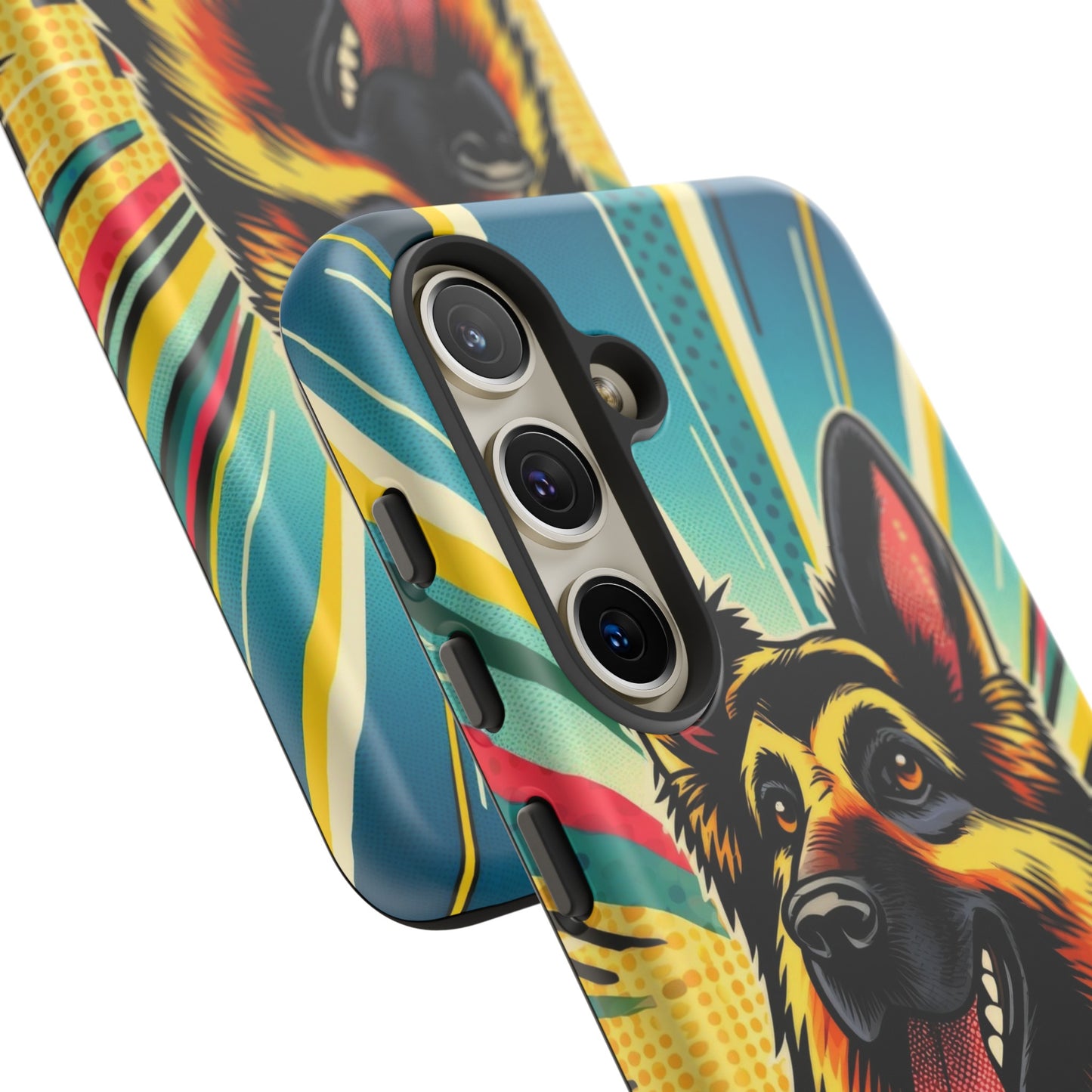 Comic style German Shepherd Phone Case