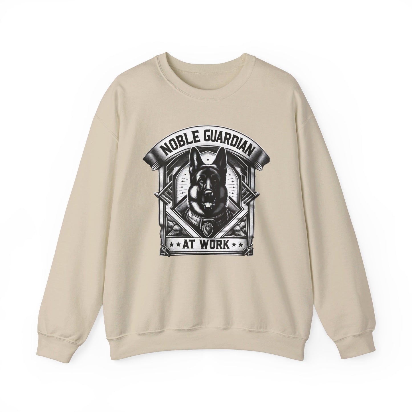 Noble Guardian At Work Sweatshirt (10 colors) (German Shepherd)