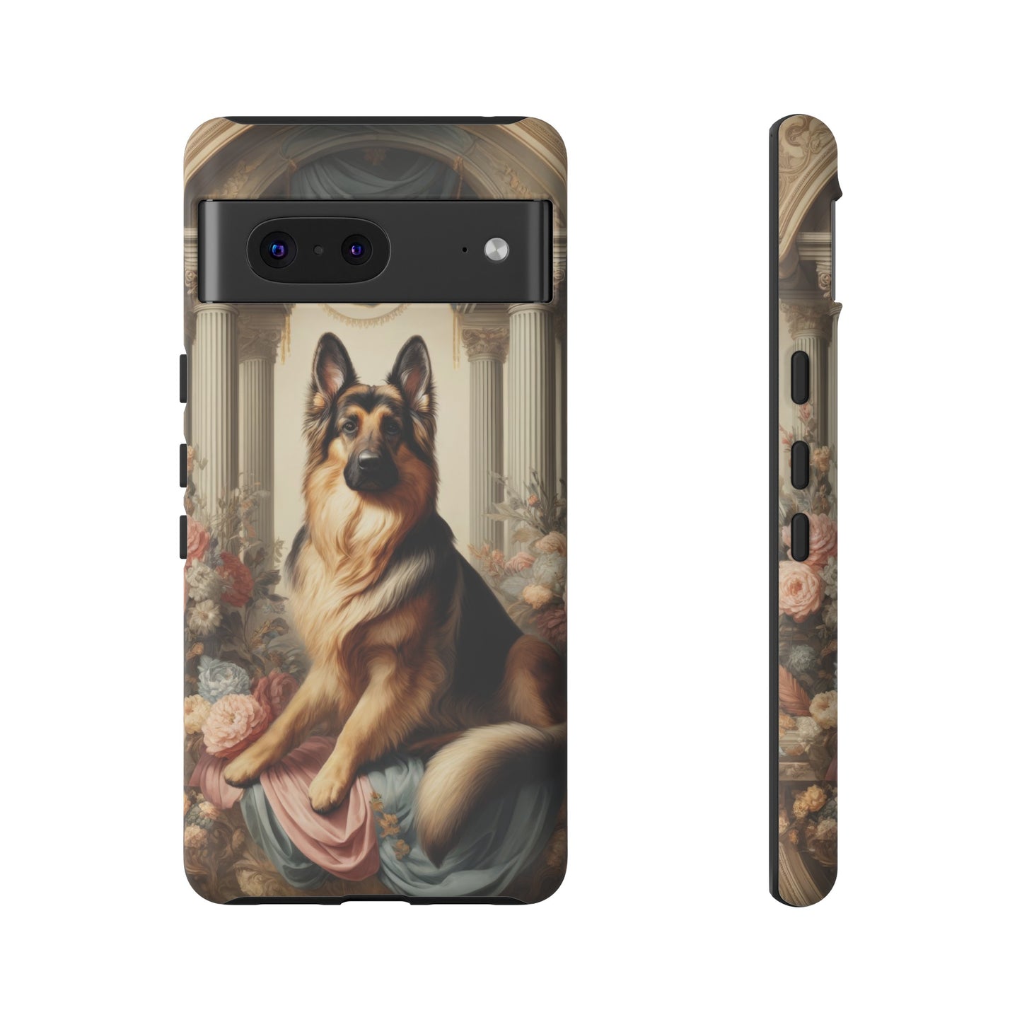 Neo-classical German Shepherd Phone Case