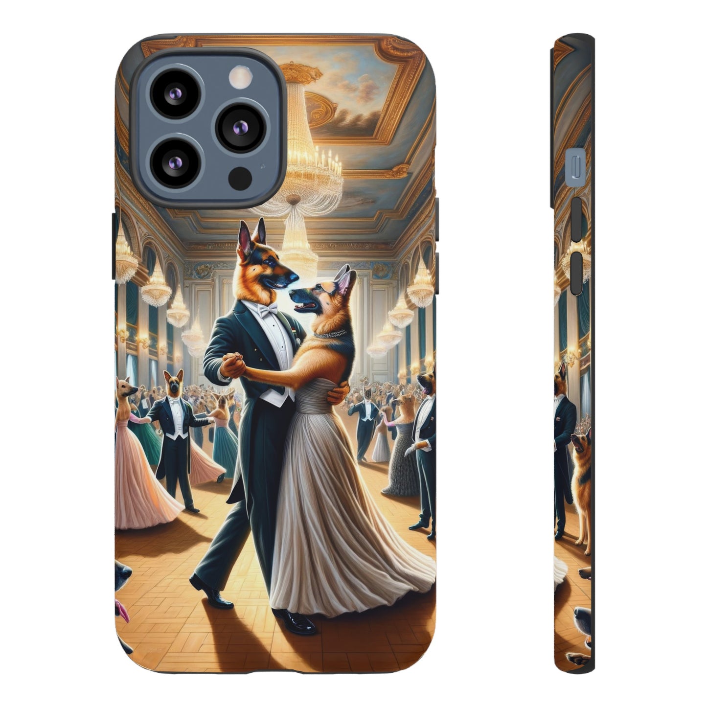 Dancing German Shepherds Tough Phone Case