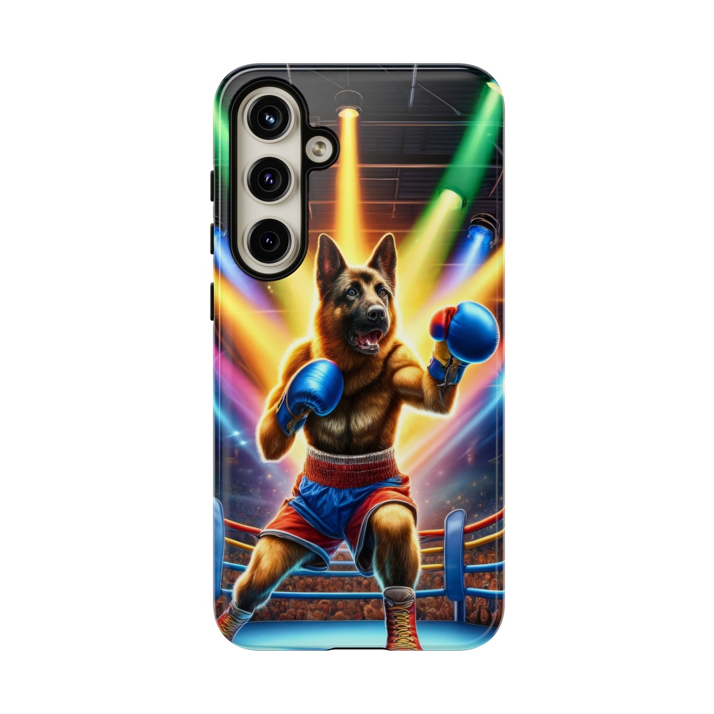 German Shepherd Boxing Phone Case