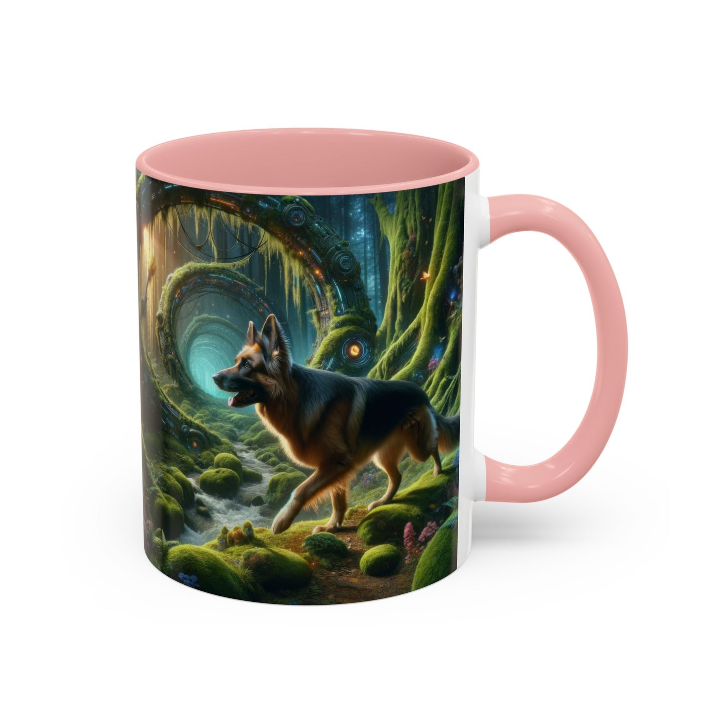 Sci-fi fantasy German Shepherd Coffee Mug