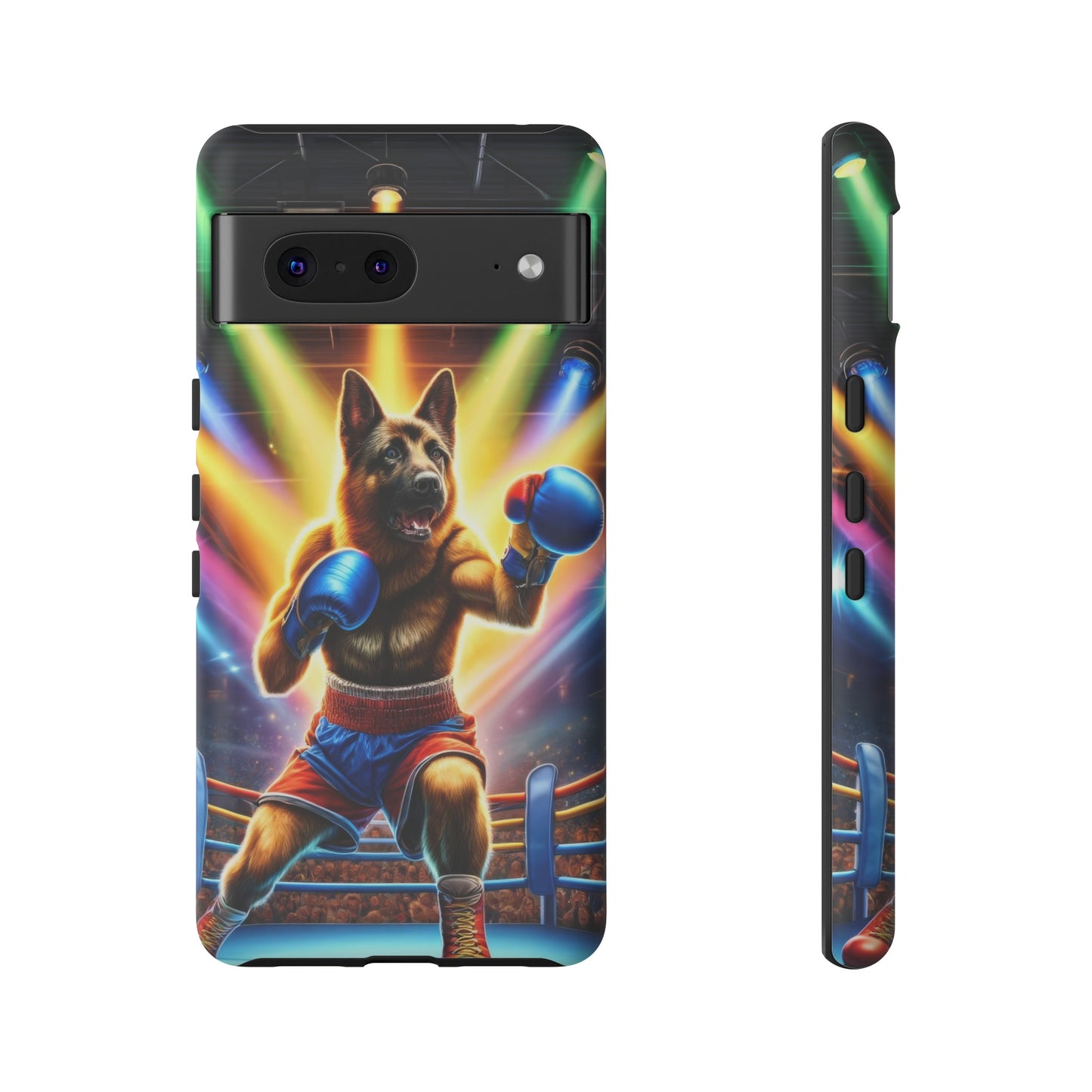 German Shepherd Boxing Phone Case