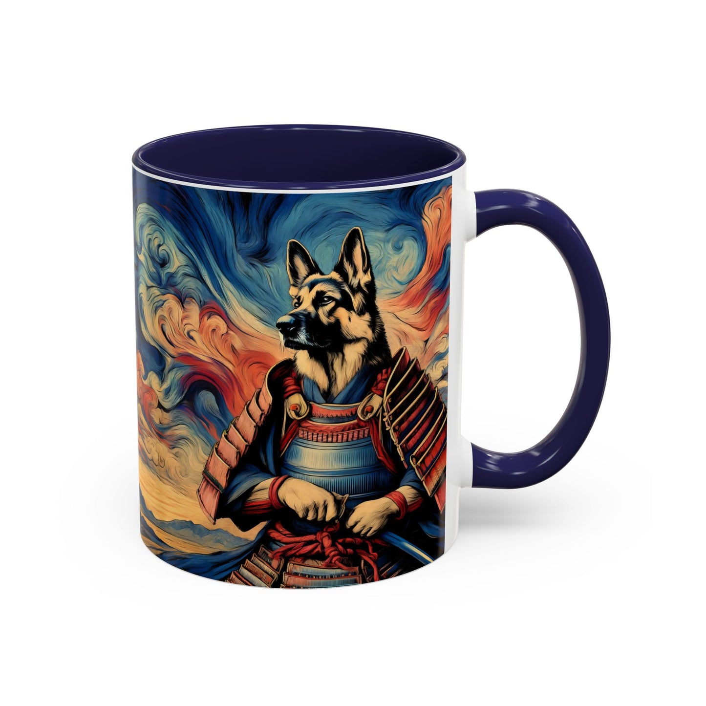 Samurai German Shepherd Coffee Mug