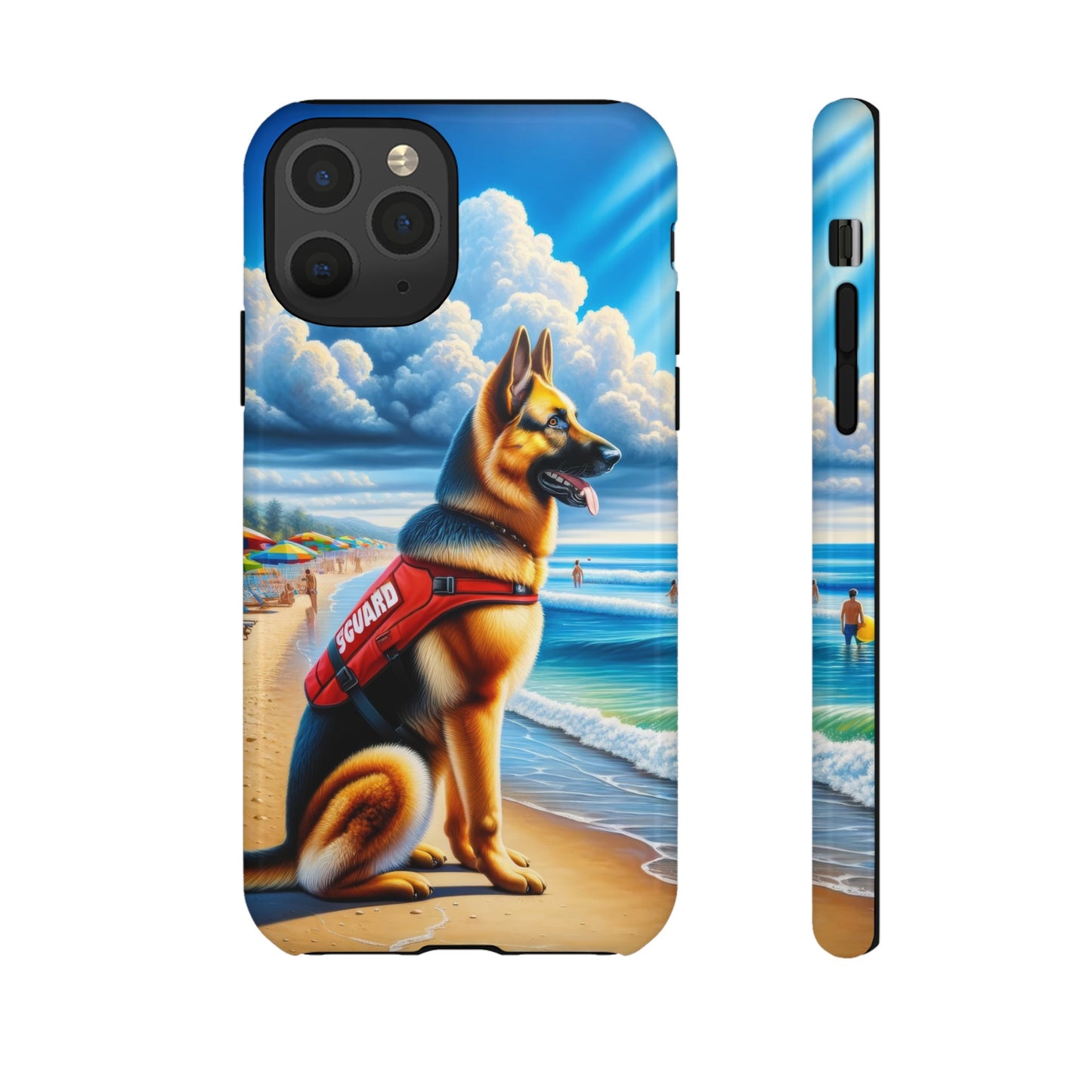 German Shepherd Lifeguard Phone Case