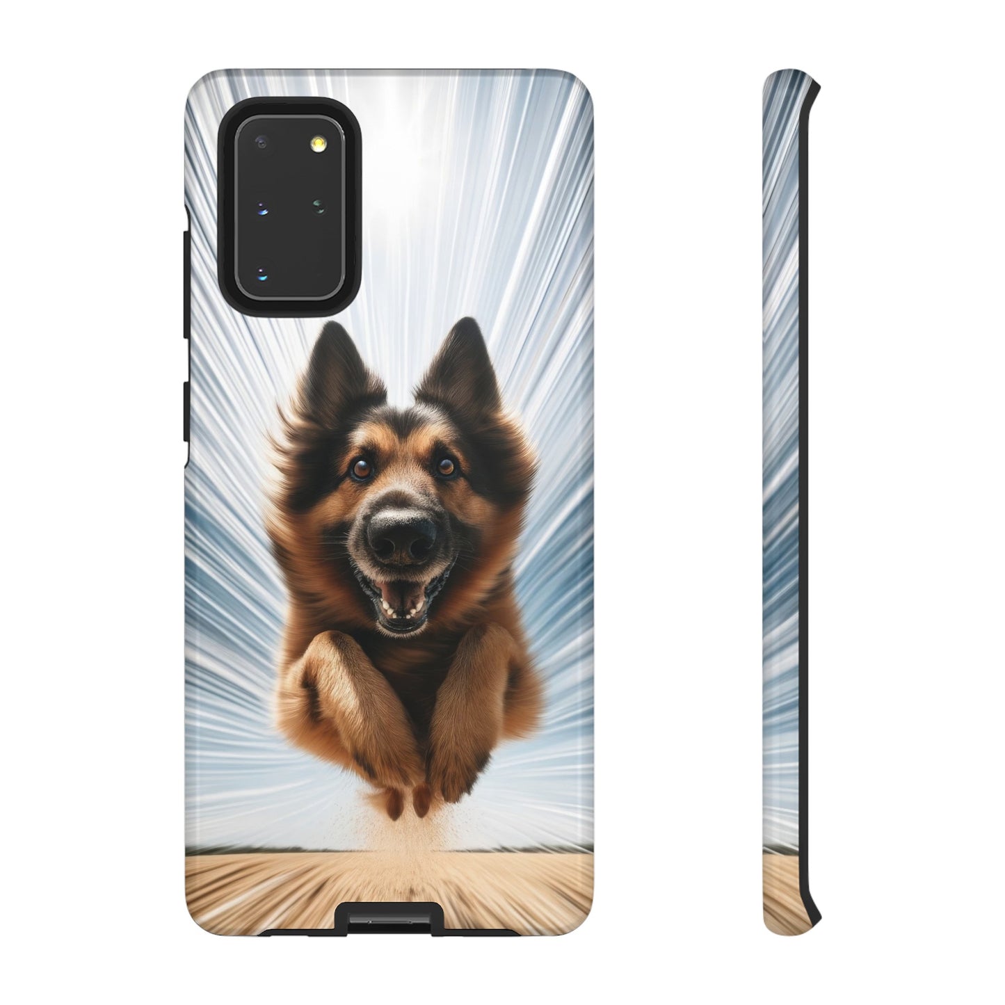 Motion blur German Shepherd Phone Case