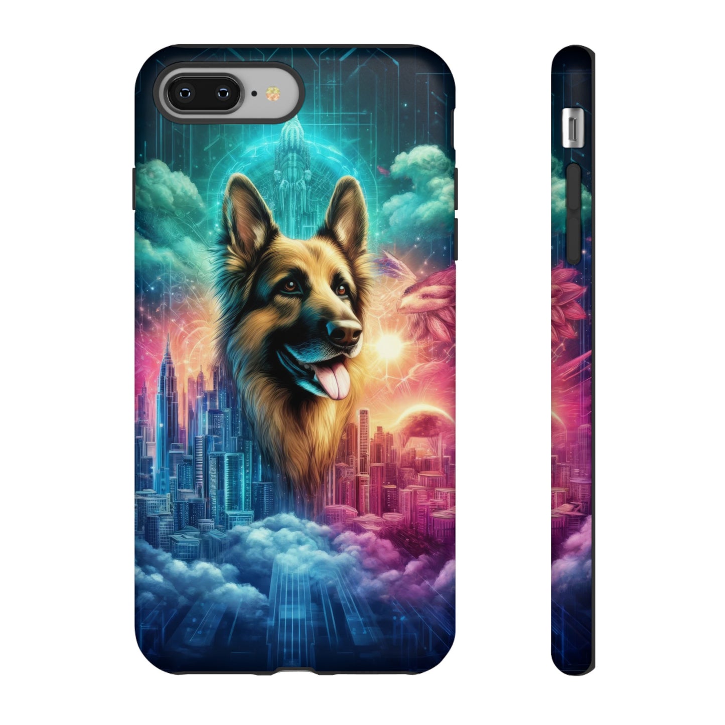 Dreamy fantasy German Shepherd Phone Case