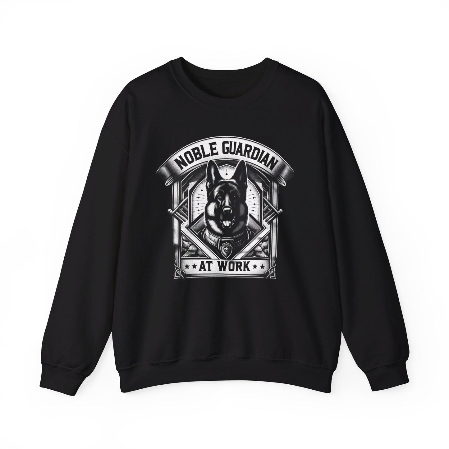 Noble Guardian At Work Sweatshirt (10 colors) (German Shepherd)