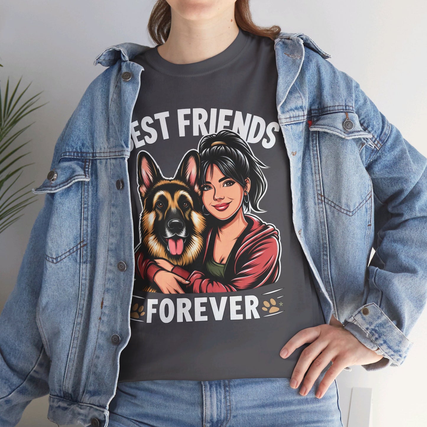 Best Friends Forever T-Shirt (13 colors) (German Shepherd)