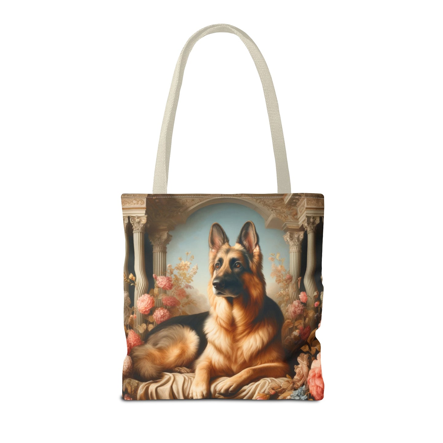 Neo-classical German Shepherd Tote Bag