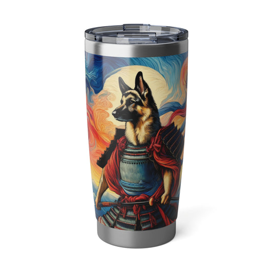 Samurai German Shepherd 20oz Tumbler