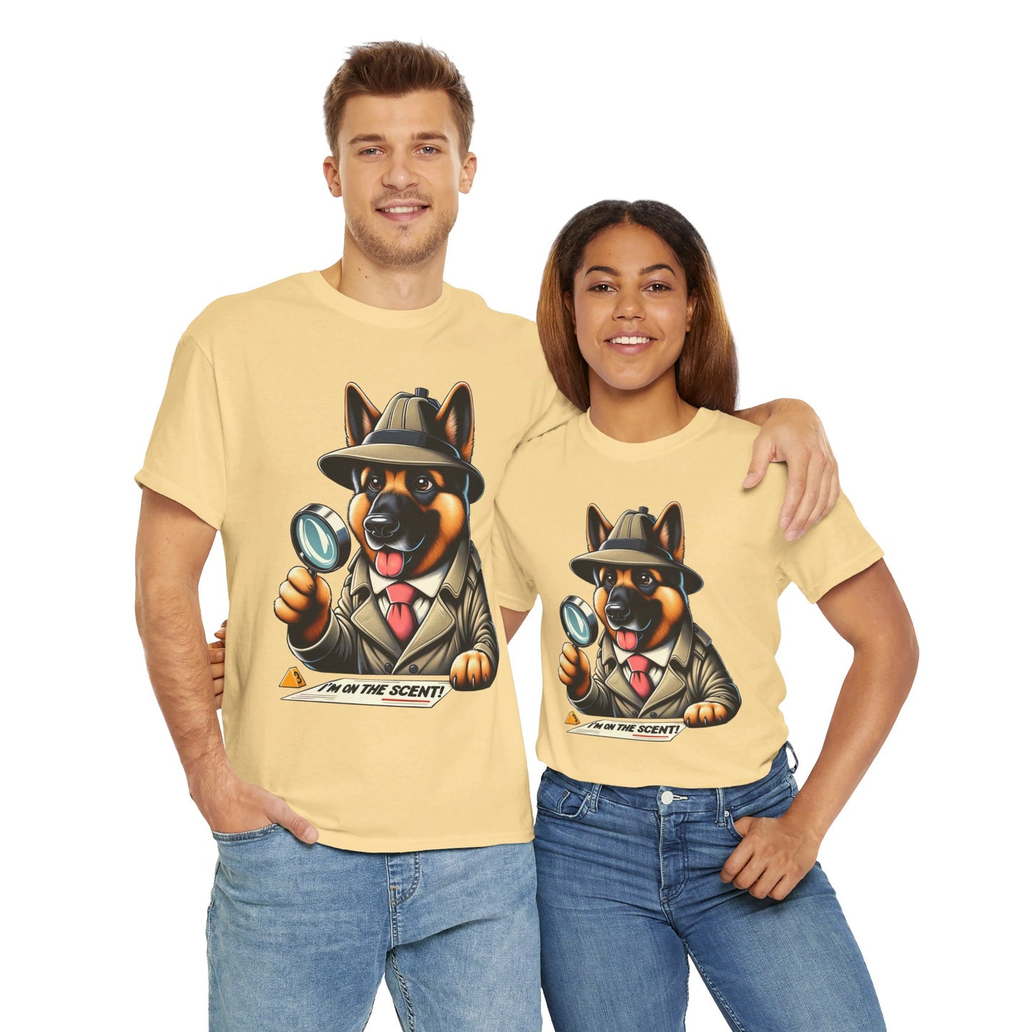 I'm on the Scent T-Shirt (13 colors) (German Shepherd)