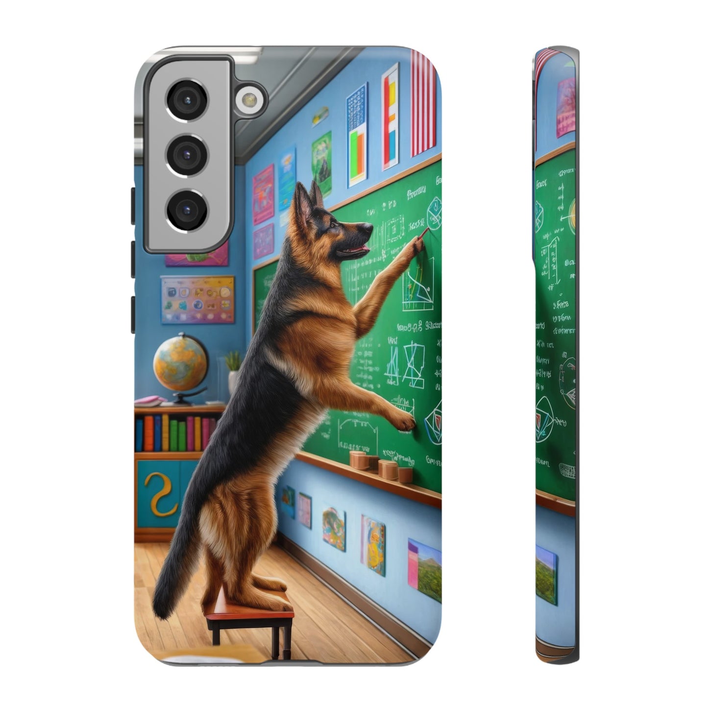 German Shepherd Vacation Phone Case