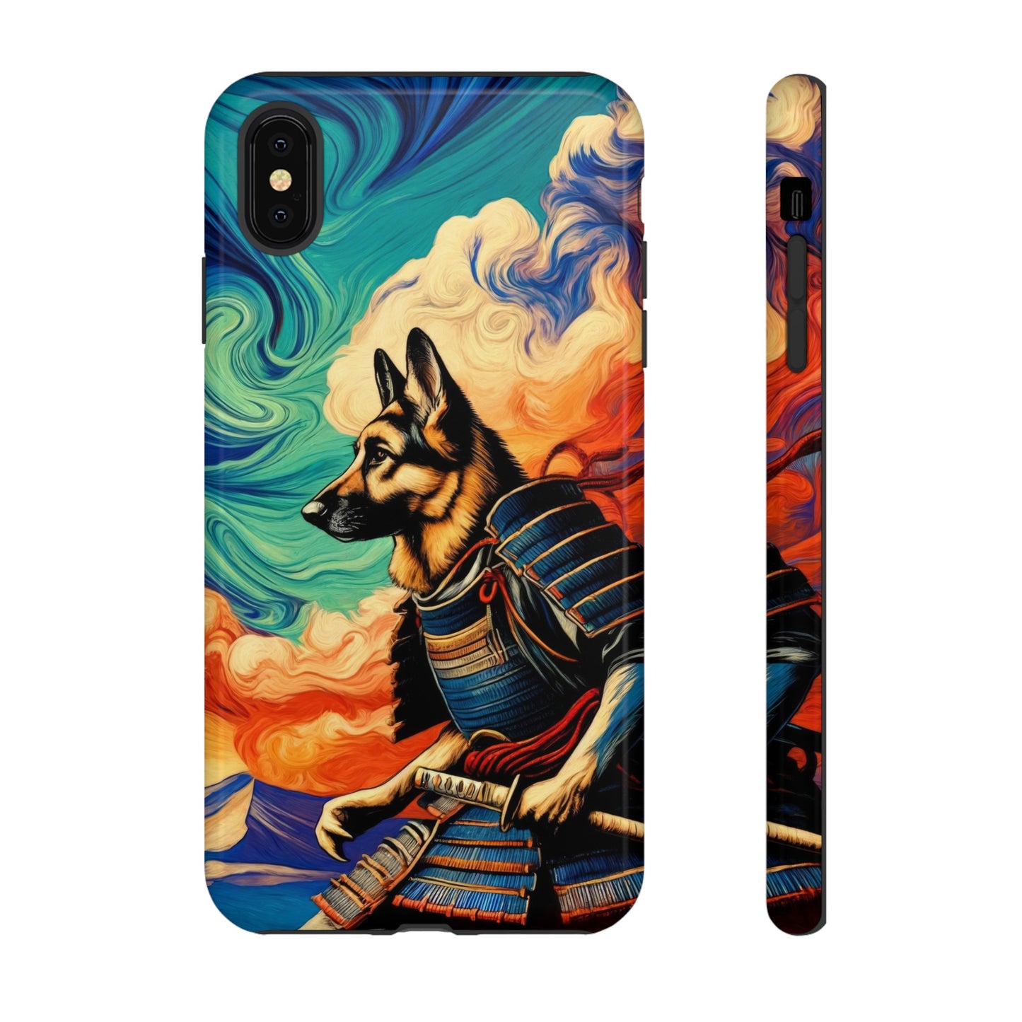 Samurai German Shepherd Phone Case