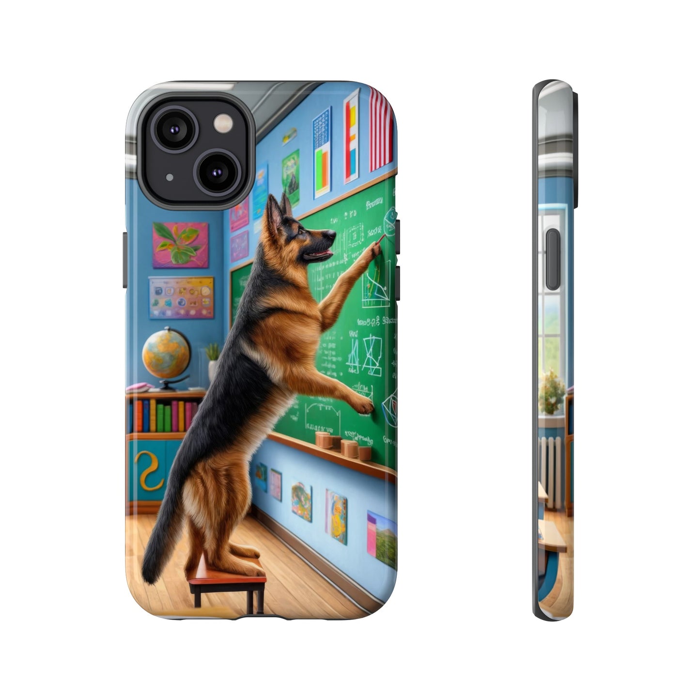 German Shepherd Vacation Phone Case