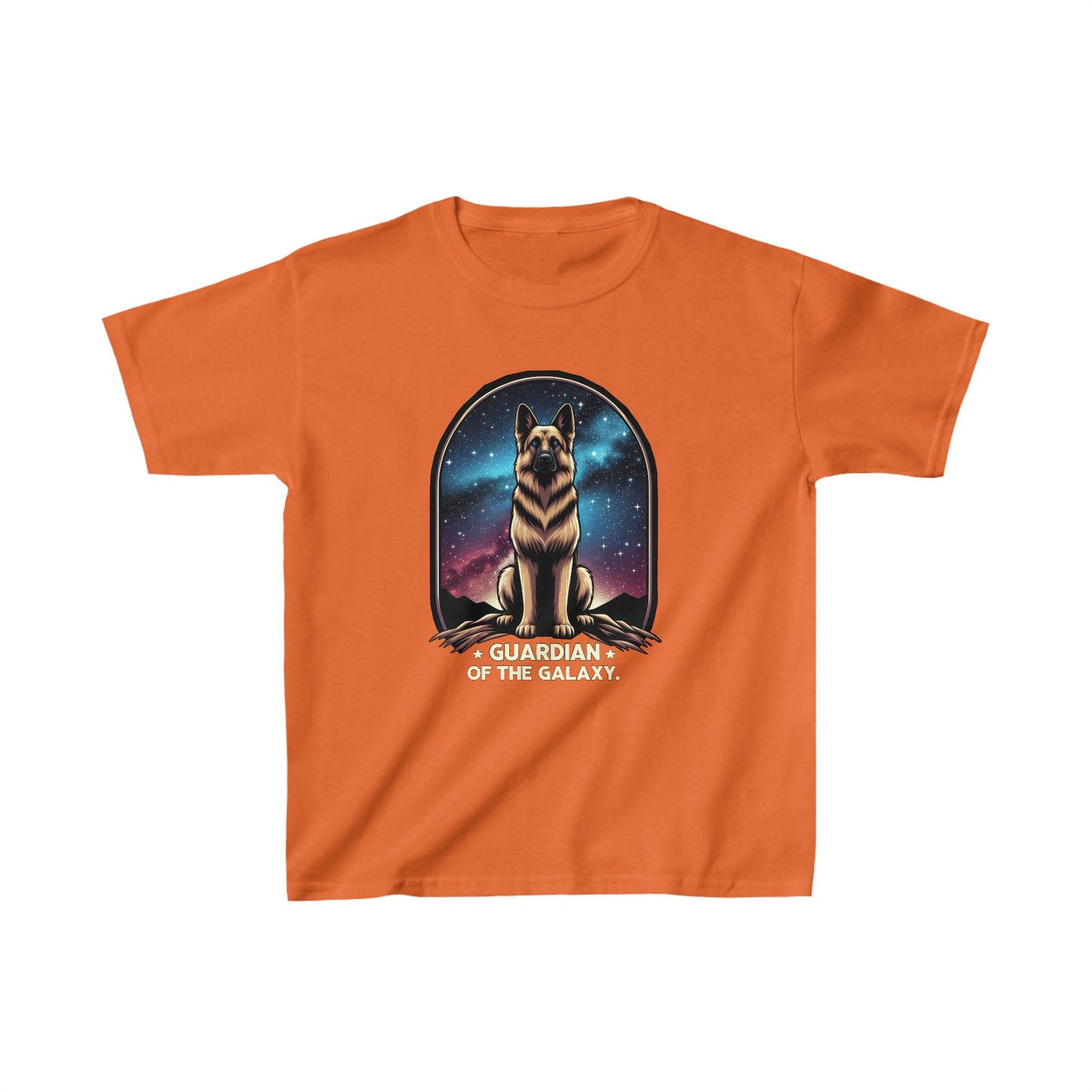 Guardian of the Galaxy Kids Size T-Shirt (Multi colors) (German Shepherd)