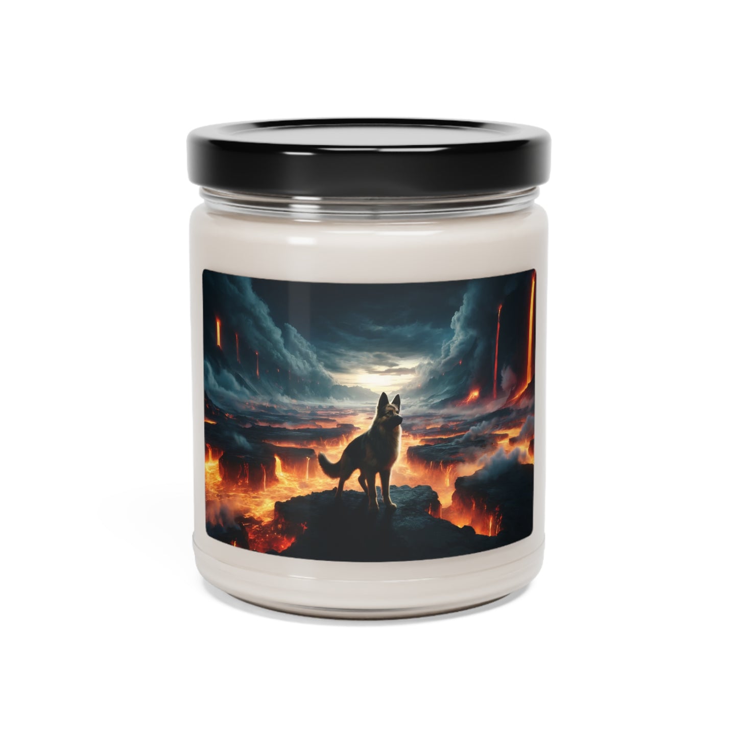 Concept art German Shepherd Scented Soy Candle, 9oz