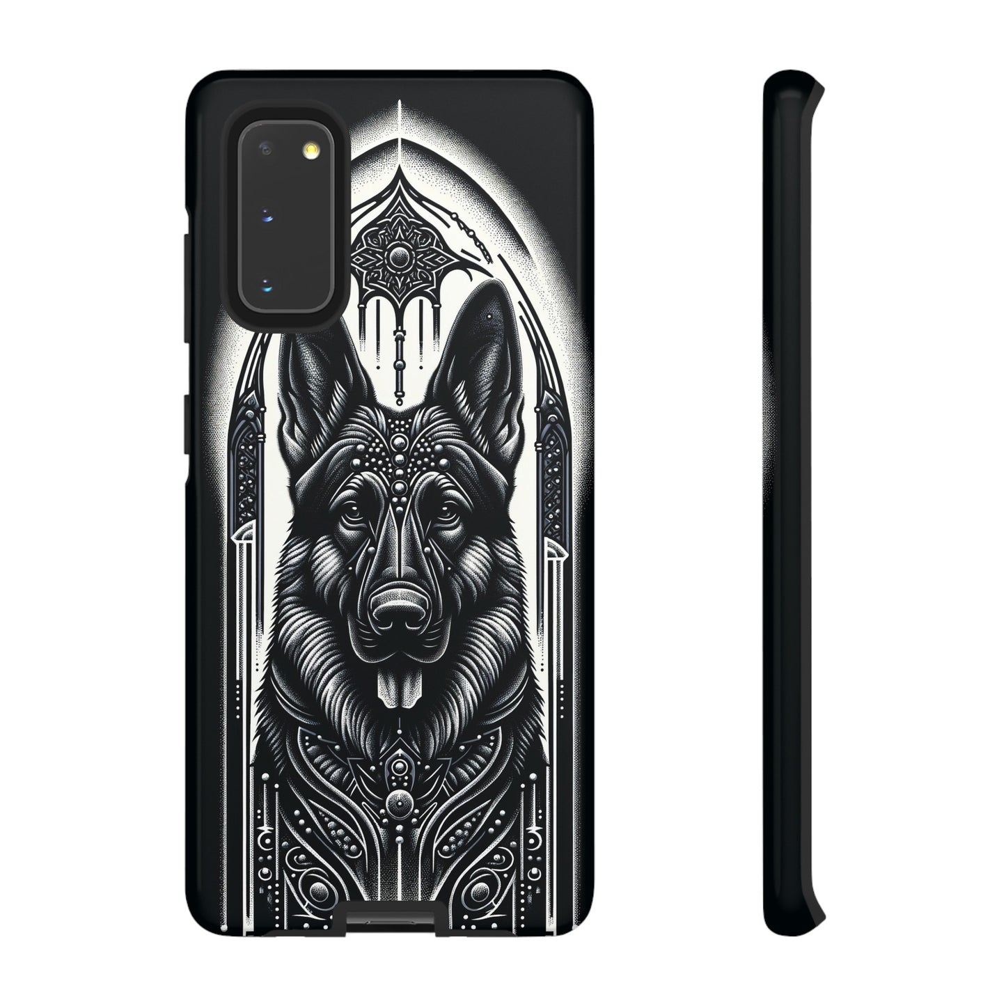 Futuristic German Shepherd Phone Case