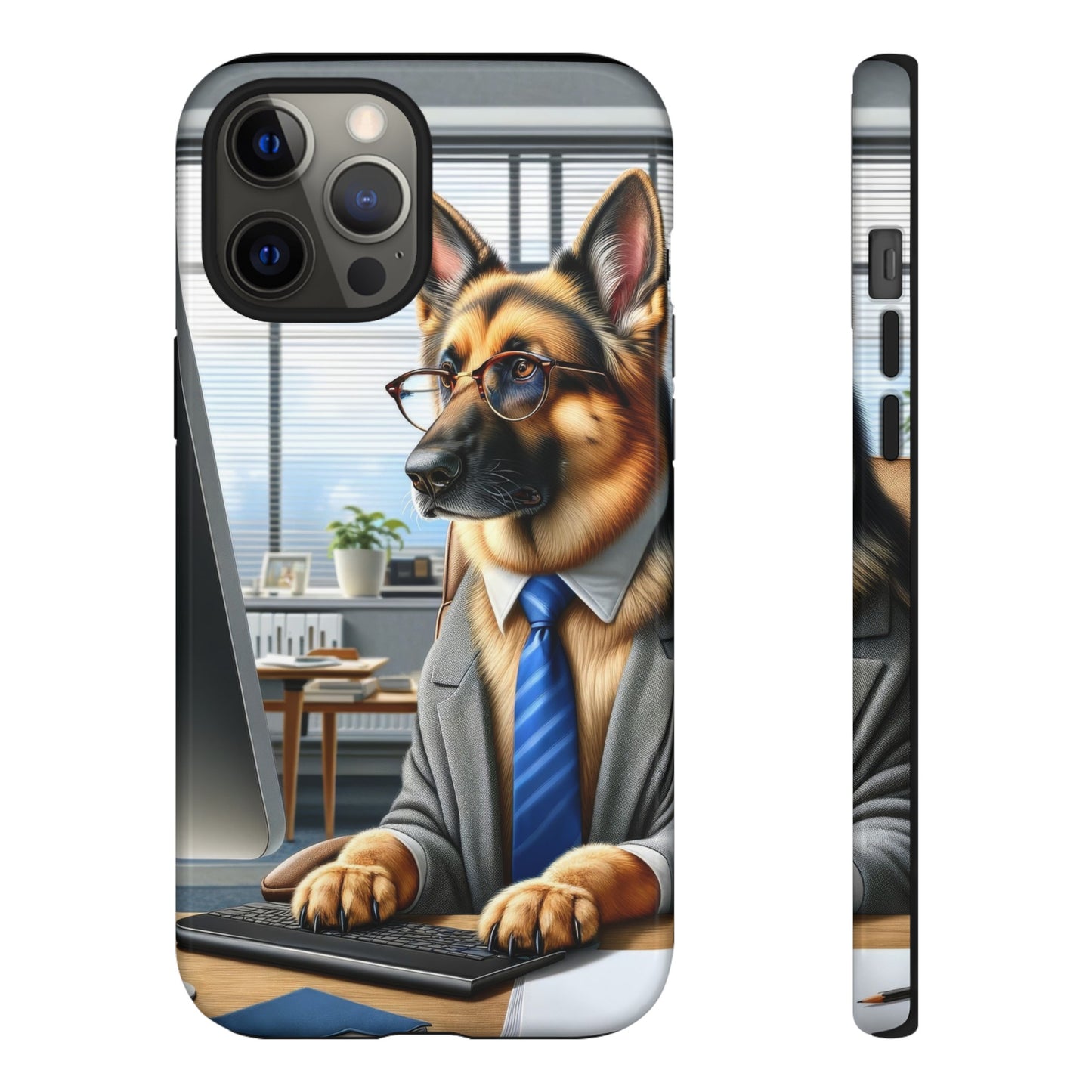 German Shepherd Working Tough Phone Case