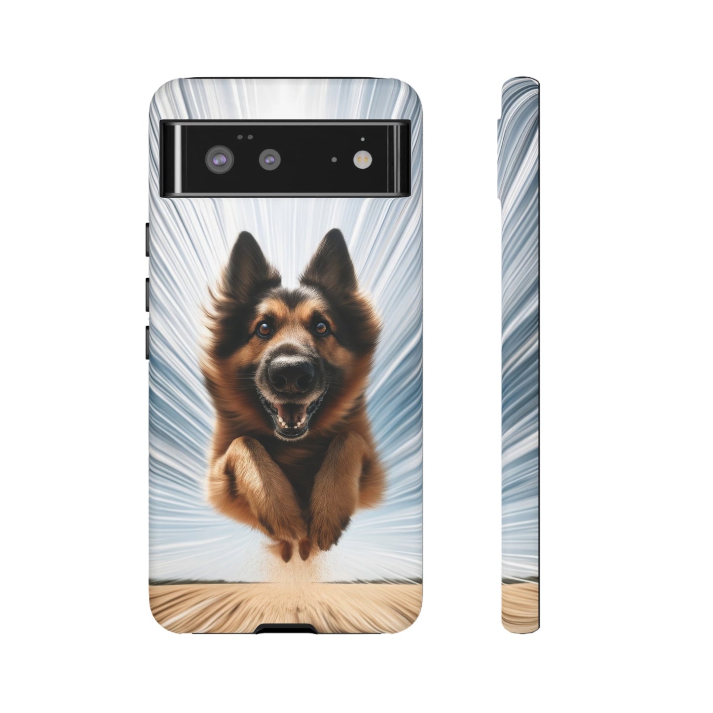 Motion blur German Shepherd Phone Case