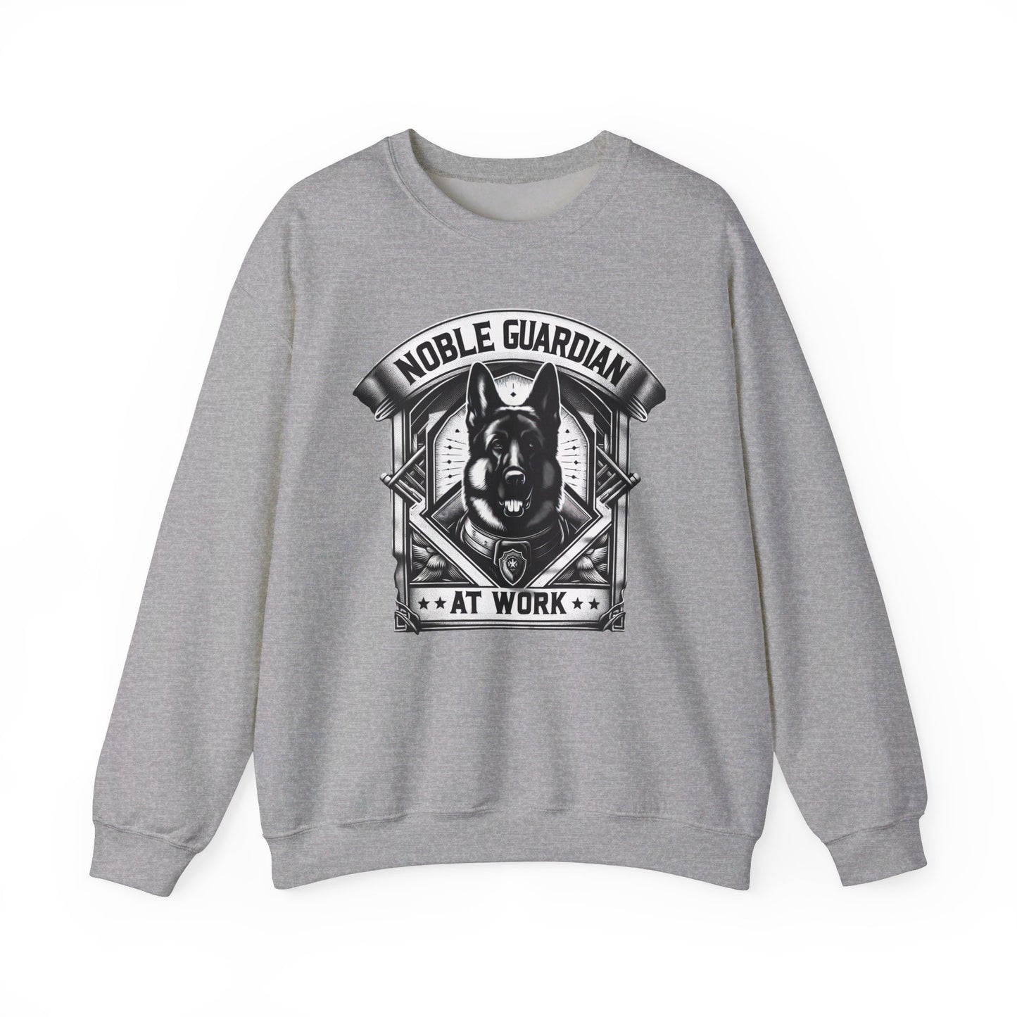 Noble Guardian At Work Sweatshirt (10 colors) (German Shepherd)