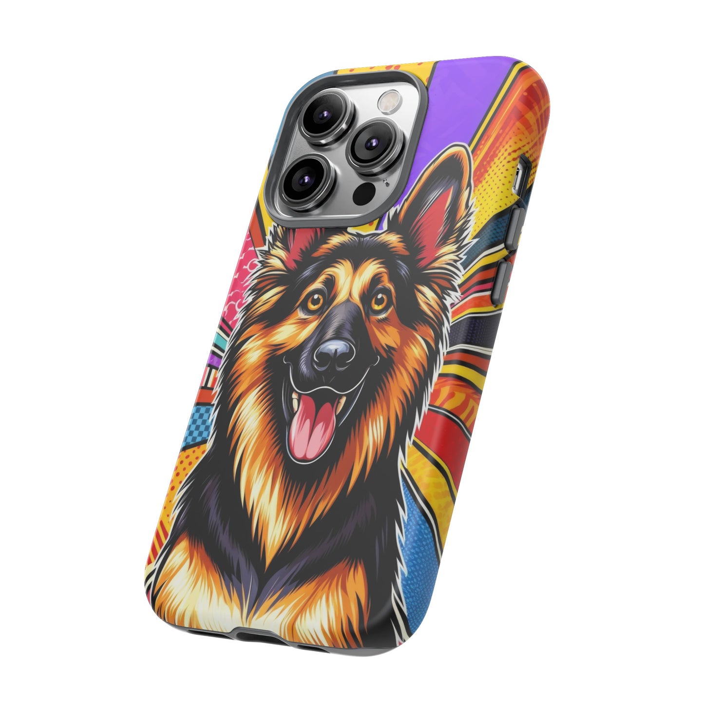 Anime style German Shepherd Phone Case