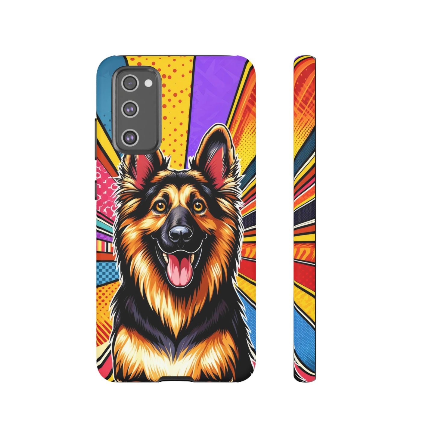 Anime style German Shepherd Phone Case