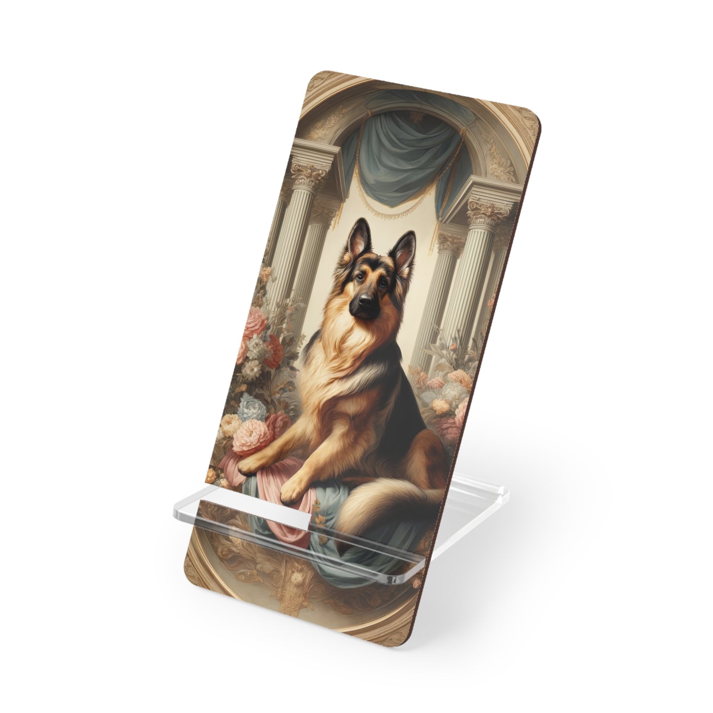 Neo-classical German Shepherd Smartphone Stand