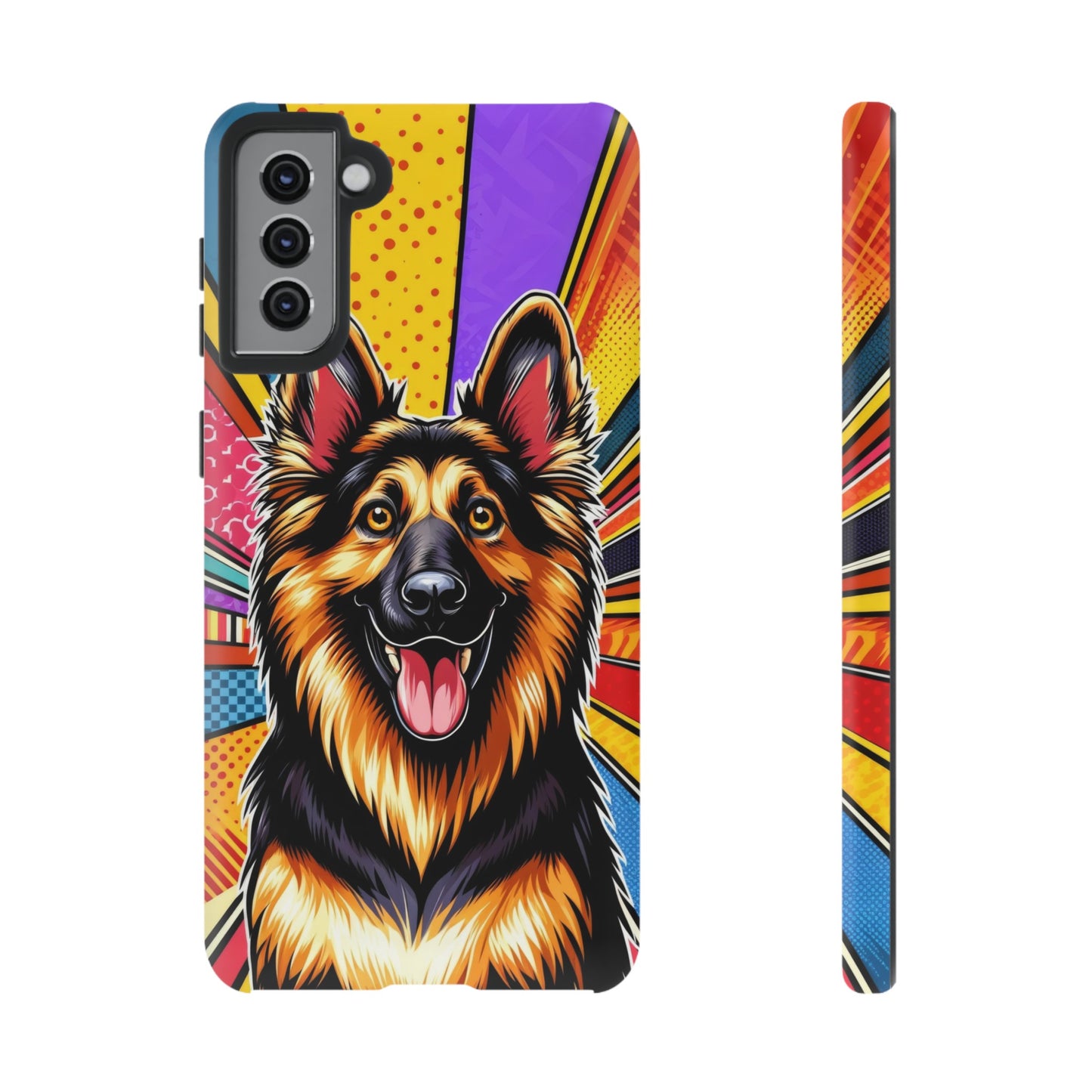 Anime style German Shepherd Phone Case