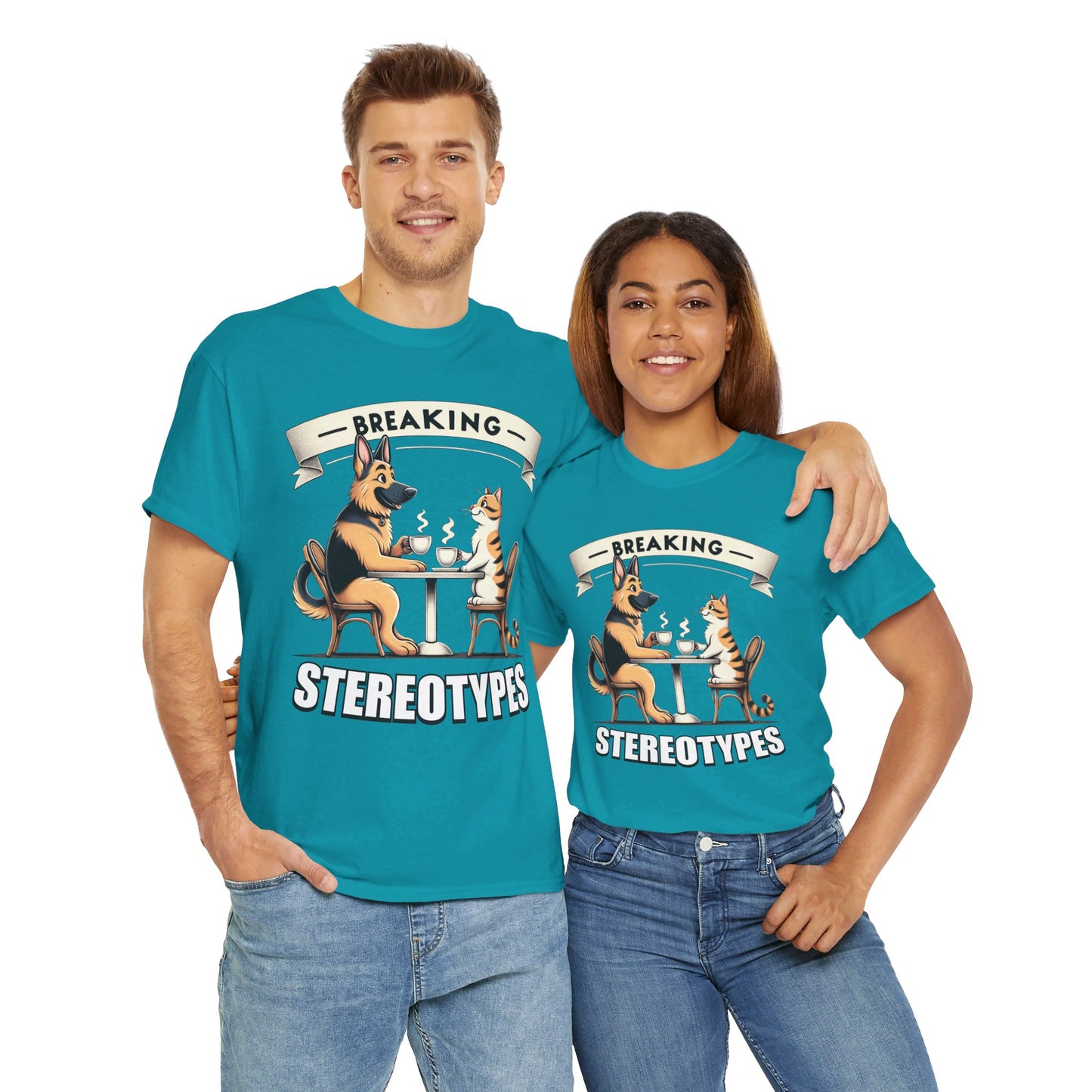 Breaking Stereotypes T-Shirt (13 colors) (German Shepherd)