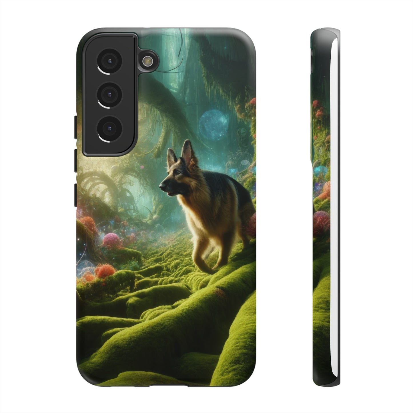 Sci-fi fantasy German Shepherd Phone Case