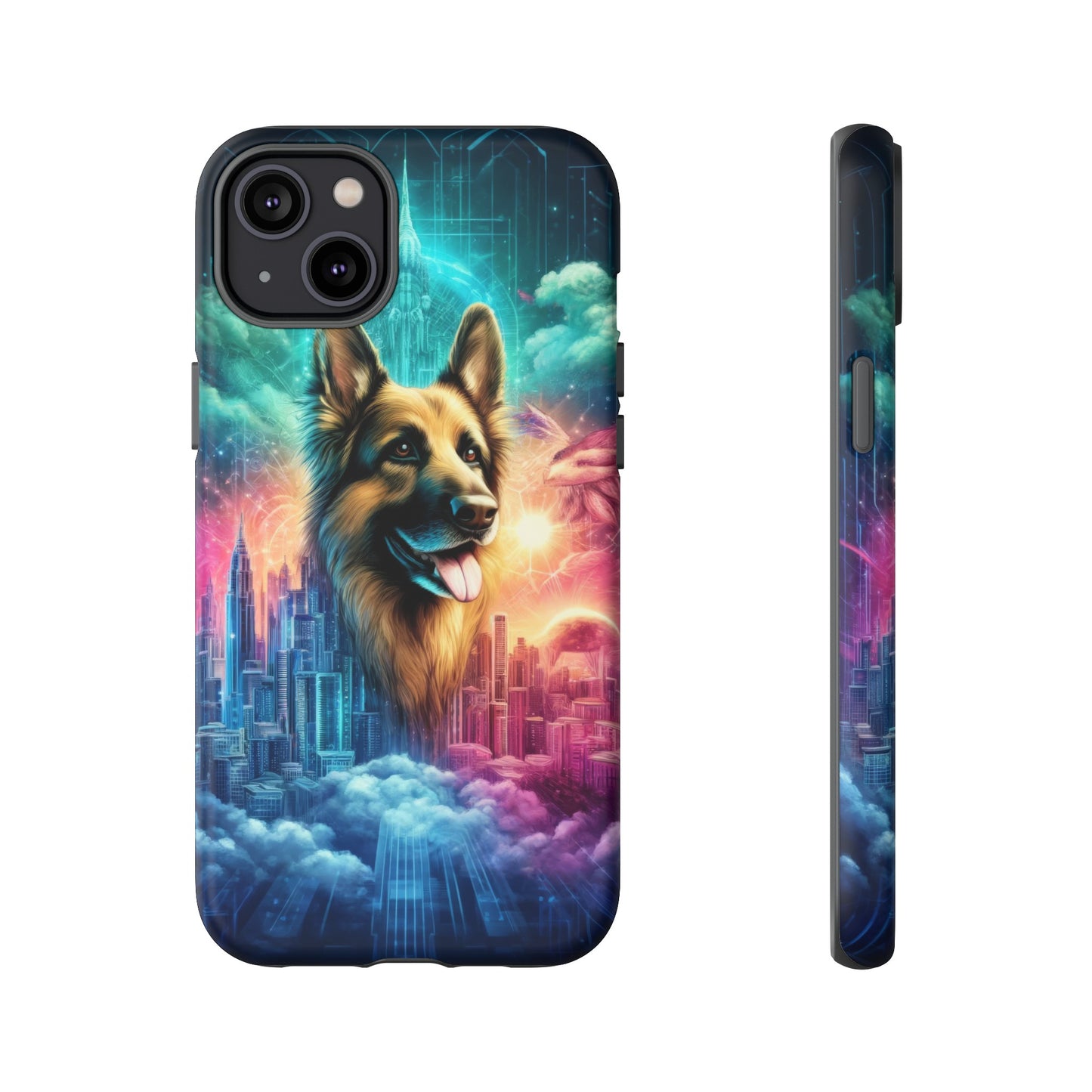 Dreamy fantasy German Shepherd Phone Case