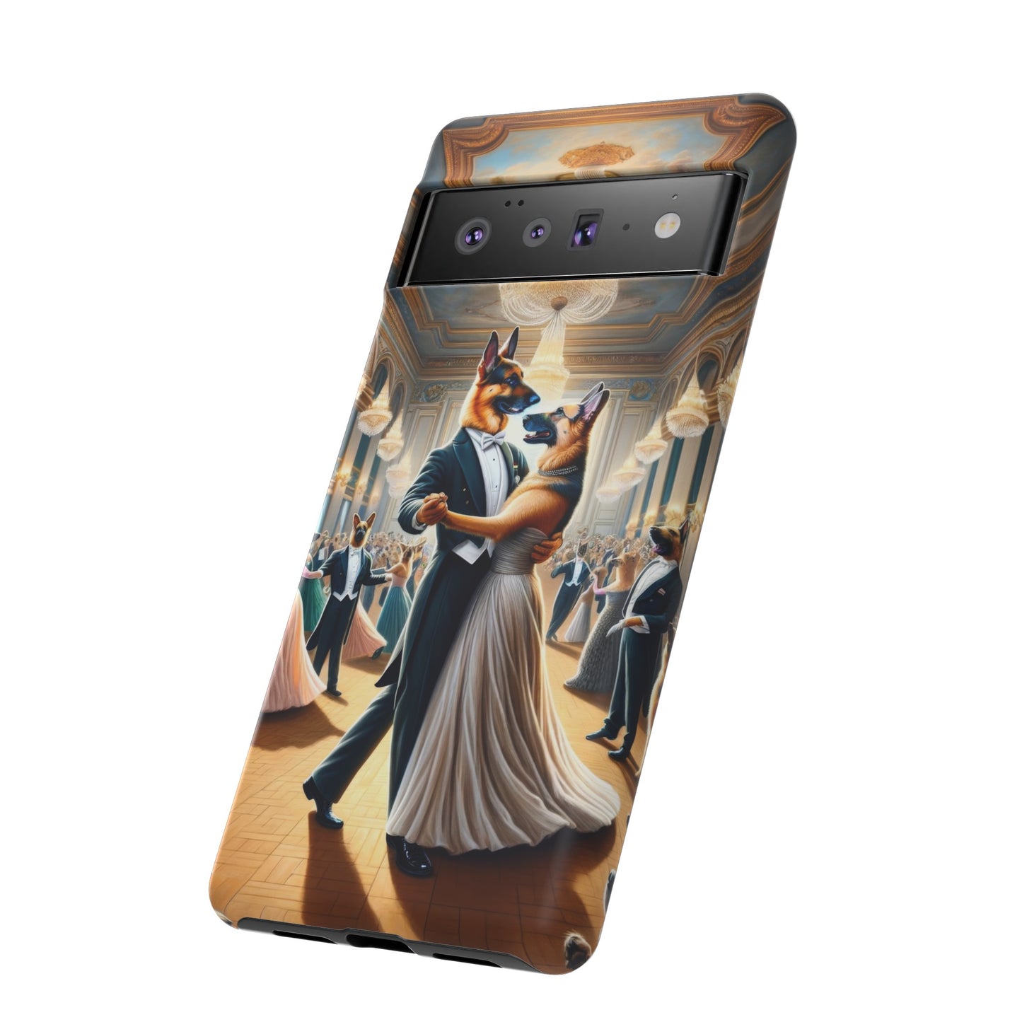 Dancing German Shepherds Tough Phone Case