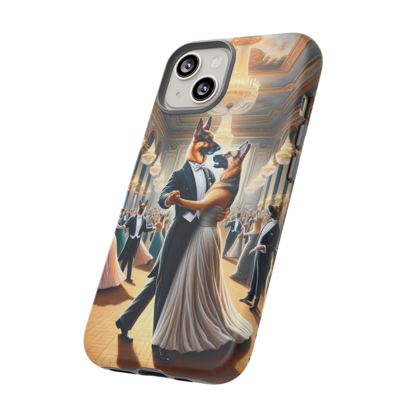 Dancing German Shepherds Tough Phone Case