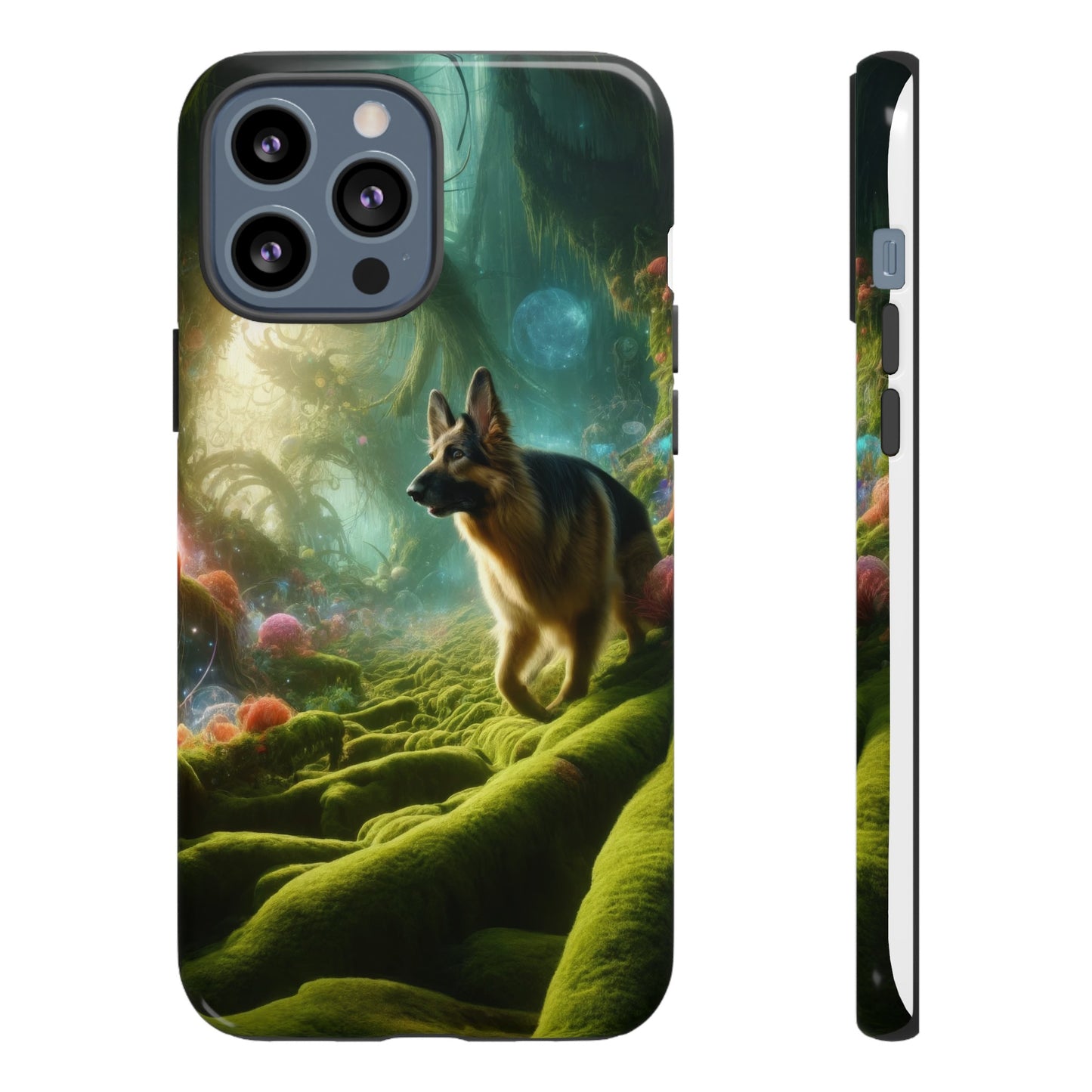 Sci-fi fantasy German Shepherd Phone Case