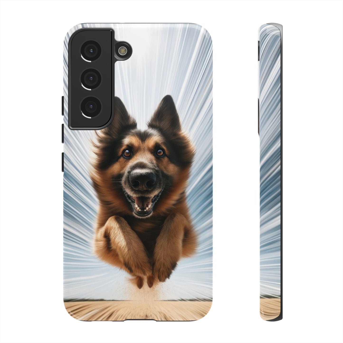 Motion blur German Shepherd Phone Case