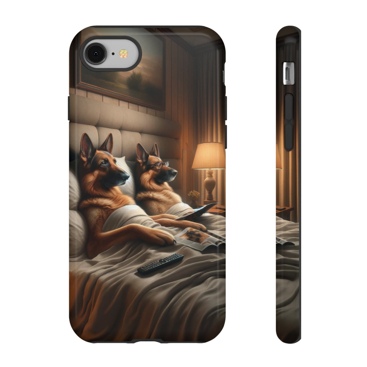 Sleeping German Shepherds Tough Phone Case